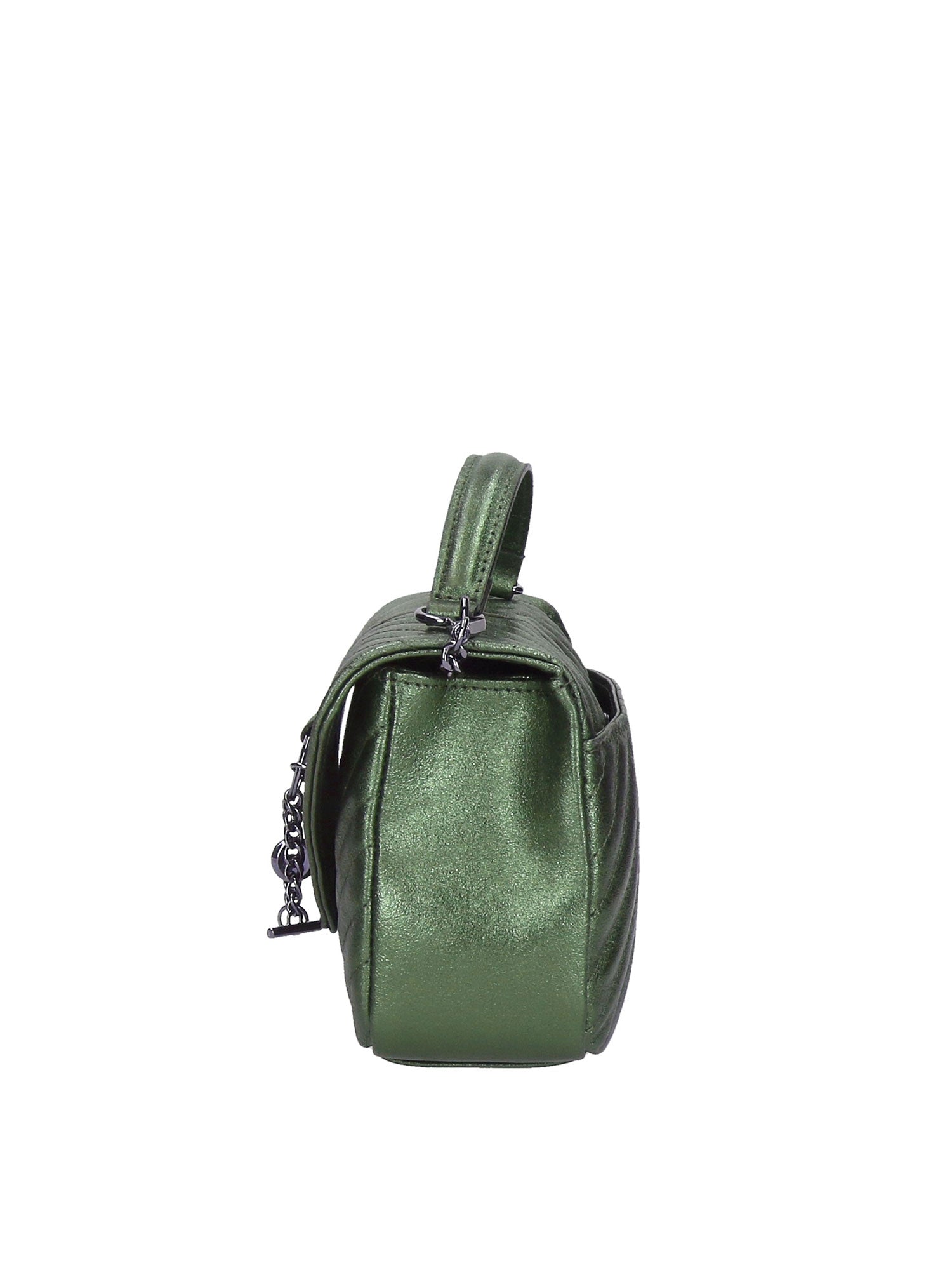 Volterra Borsa a tracolla da donna Vera Pelle 1626-VERDE Gave Lux