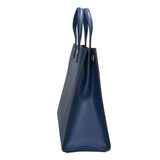 Borsa a mano da donna 100% pelle artigianale MYB-6015-FW-P 634 BLUJEANS My Best Bag