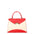 Auriga Chic Borsa a mano da donna Vera pelle 8924-BEIGE+ROSSO Gave Lux