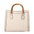 Aella Borsa a mano da donna Paglia e Vera Pelle 5097-148 BEIGE+D37 LATTE Gave Lux