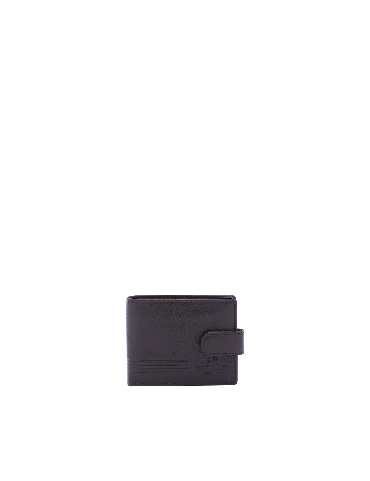 Portafoglio uomo vera pelle Casual EC7642-57-MARRONE SCURO Enrico Coveri