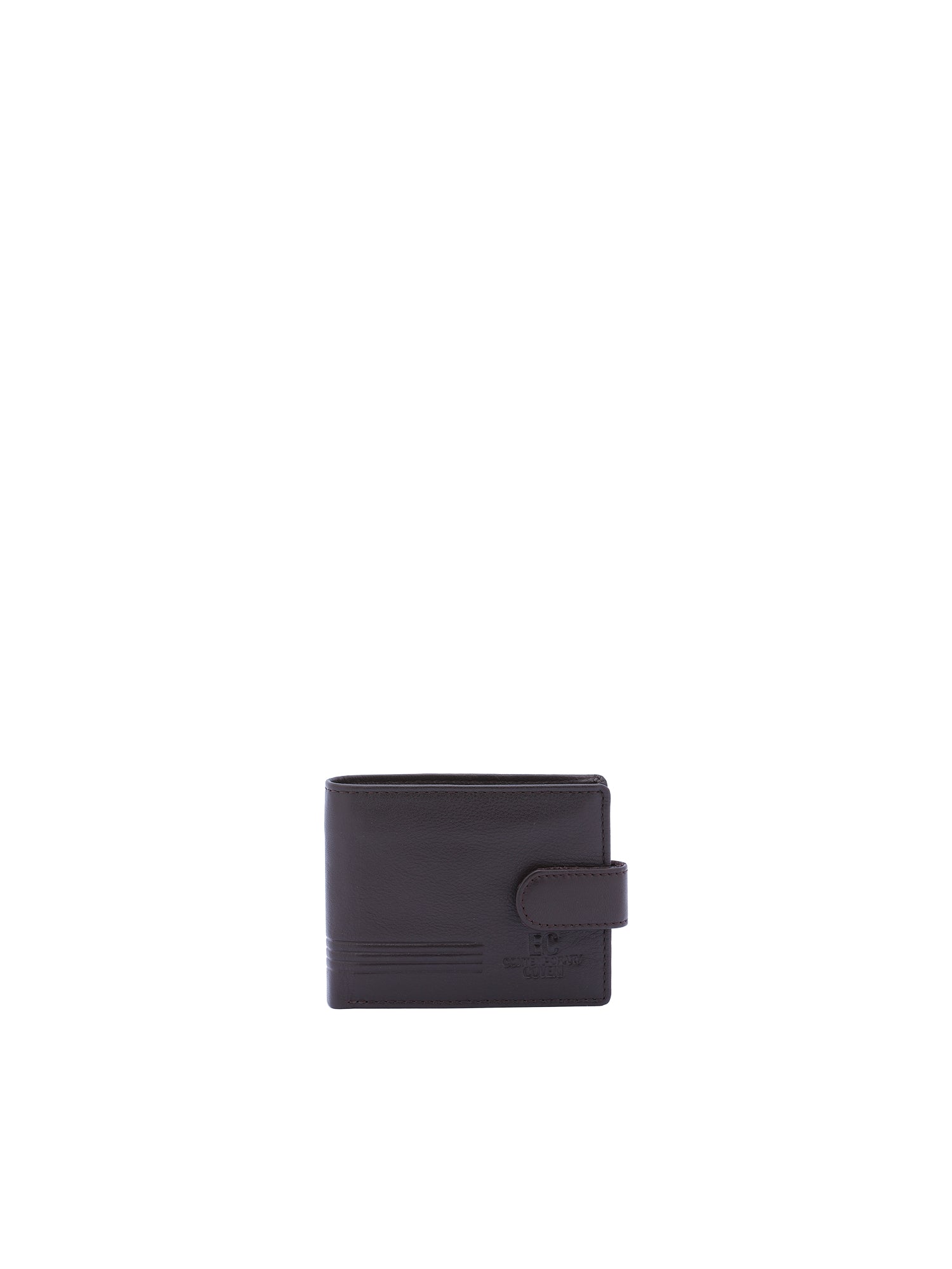 Portafoglio uomo vera pelle Casual EC7642-57-MARRONE SCURO Enrico Coveri