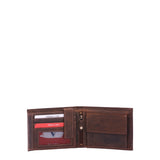 Portafoglio da uomo In Vera pelle Made in Italy 9,5x12,5x2,5 cm