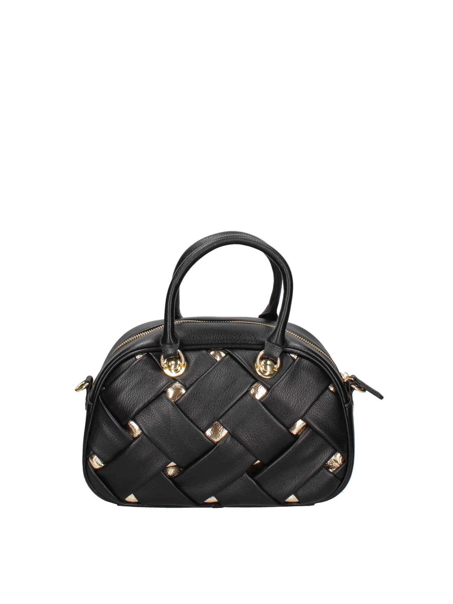 Edera Elite Borsa a mano da donna 100% poliuretano B17154-NERO Braccialini