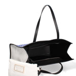 Taormina Borsa a spalla da donna Tela + Vera Pelle 5370-7-NERO Gave Lux