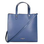 Borsa a mano da donna 100% pelle artigianale MYB-6016-FW-P 634 BLUJEANS My Best Bag