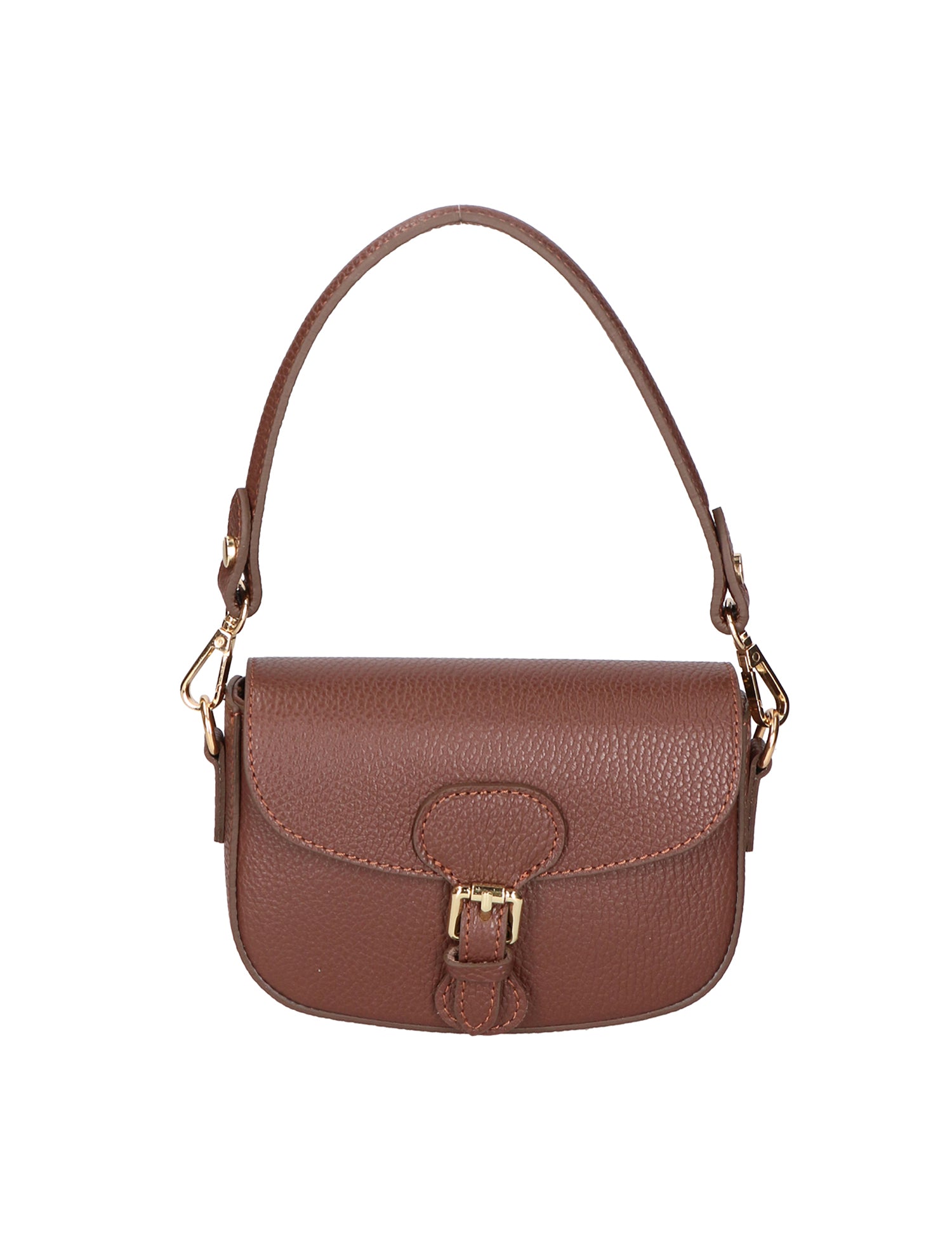 Viktoria Borsa a spalla da donna Vera pelle 06526-D223 cioccolato Gave Lux