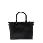 Borsa a mano da donna 100% Pvc FLAT GLAS M-BLACK Marc Ellis