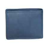 Portafoglio uomo in vera pelle RFID HILB-6404-BLU Hill Burry