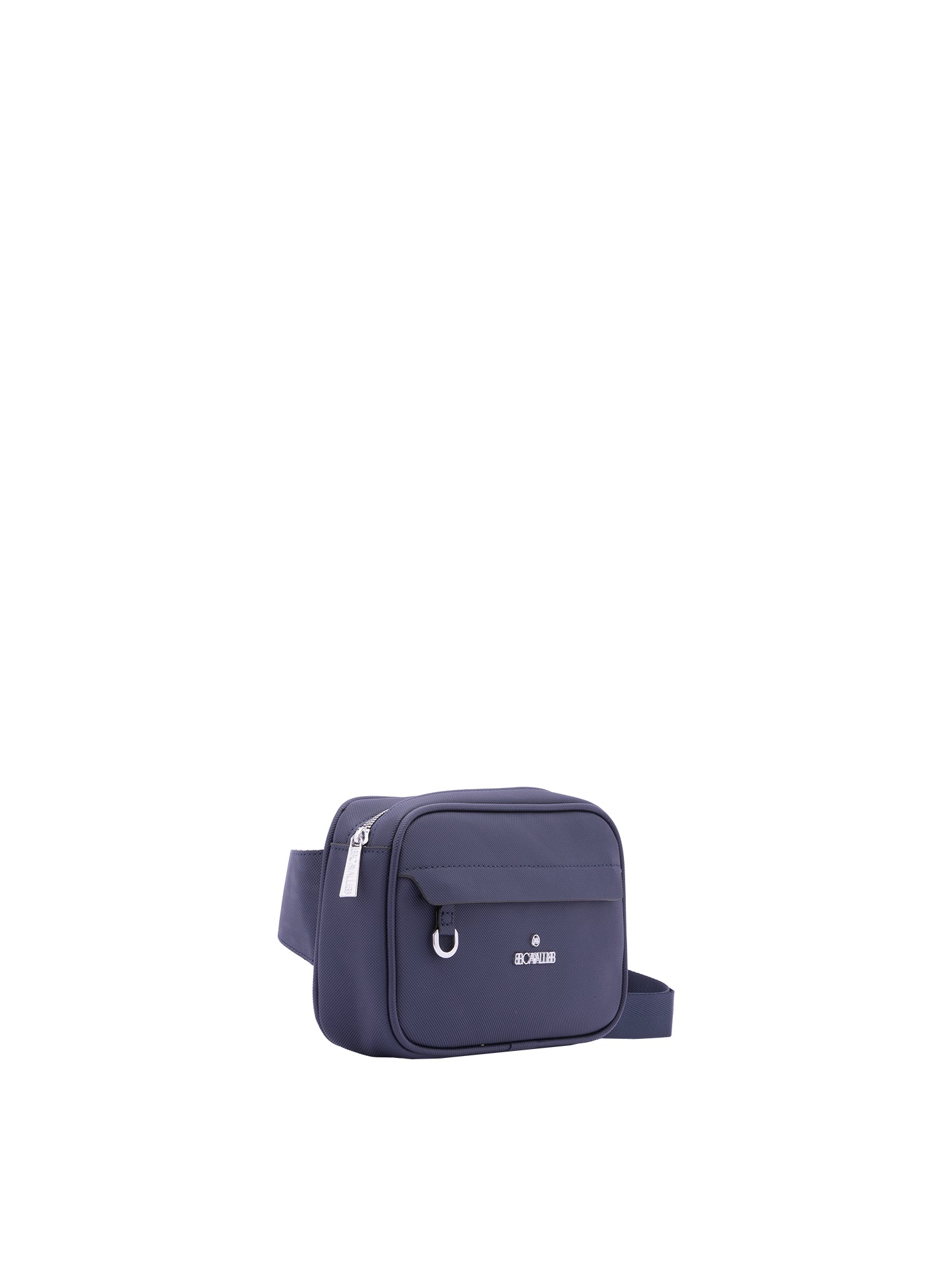 Marsupio da uomo in poliestere Casual BC1095-BLU B Cavalli