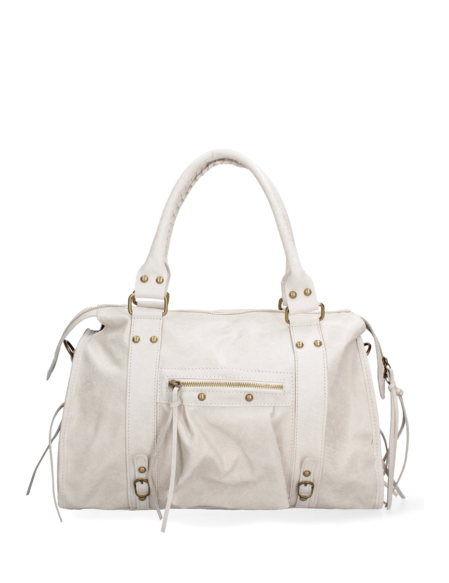 Elara Borsa a spalla da donna Vera pelle 06090-002 BEIGE Gave Lux