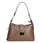 Aurelia Borsa a spalla da donna Vera pelle 05694-PL40 TAUPE Gave Lux