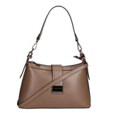 Aurelia Borsa a spalla da donna Vera pelle 05694-PL40 TAUPE Gave Lux