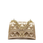 Borsa a mano da donna 100% Pvc FLAT RHOMBUS S-GOLD + LIGHT GOLD Marc Ellis