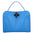 Kashia Borsa a mano da donna 100% pelle 06012-L222 BLU ASTER Gave Lux