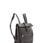 Zaino unisex in vera pelle 100% cotone 4590-NERO Alessia Firenze