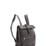 Zaino unisex in vera pelle 100% cotone 4590-NERO Alessia Firenze