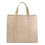 Borsa a mano da donna Pelle goffrata MYB-7003-SSCOCCO-C37 BEIGE BEIGE My Best Bag