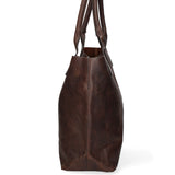 Brunella Borsa a mano da donna 100% pelle 524807-D23 T.MORO Gave Lux
