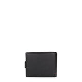 Portafoglio uomo in vera pelle Casual K50117P032-NERO+ROSSO Sergio Tacchini