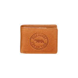Portafoglio uomo in vera pelle RFID HILB-113BE-CUOIO Hill Burry