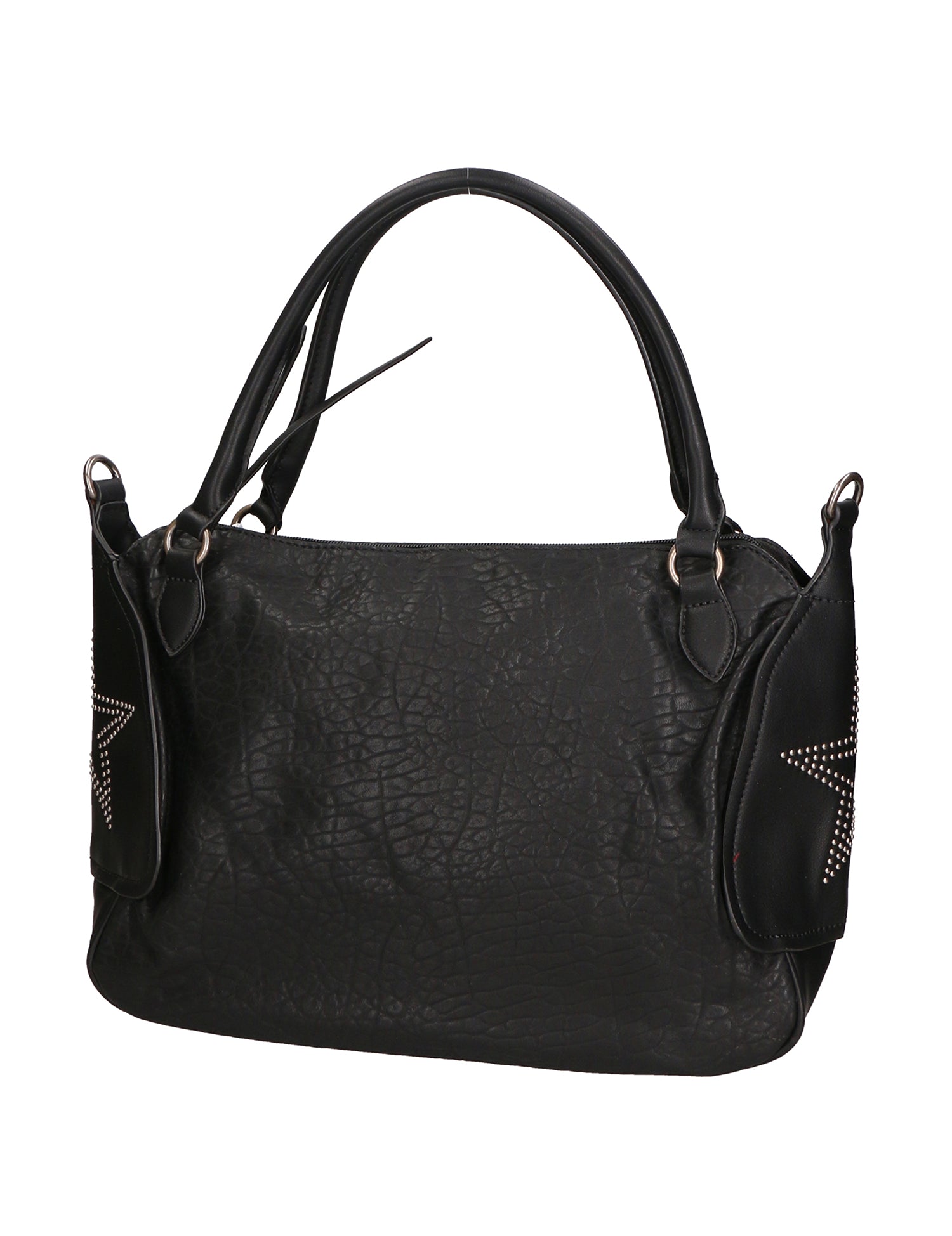 Rosa Borsa a mano da donna Ecopelle 8016-NERO Gave Lux
