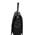 Valoria Prime Borsa a spalla da donna 100% pelle B17213-NERO Braccialini