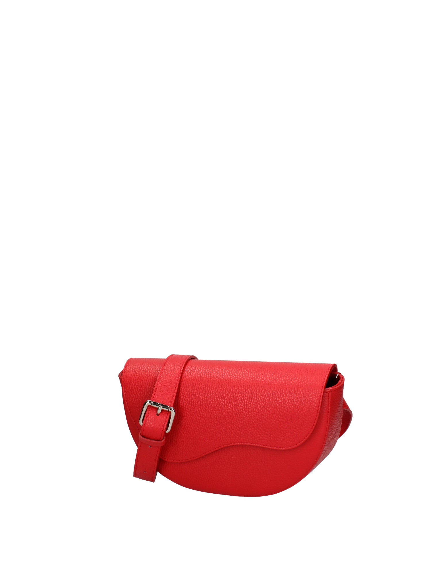 Marsupio da donna in vera pelle Made in Italy 07218-D58 ROSSO FUOCO Roberta Rossi