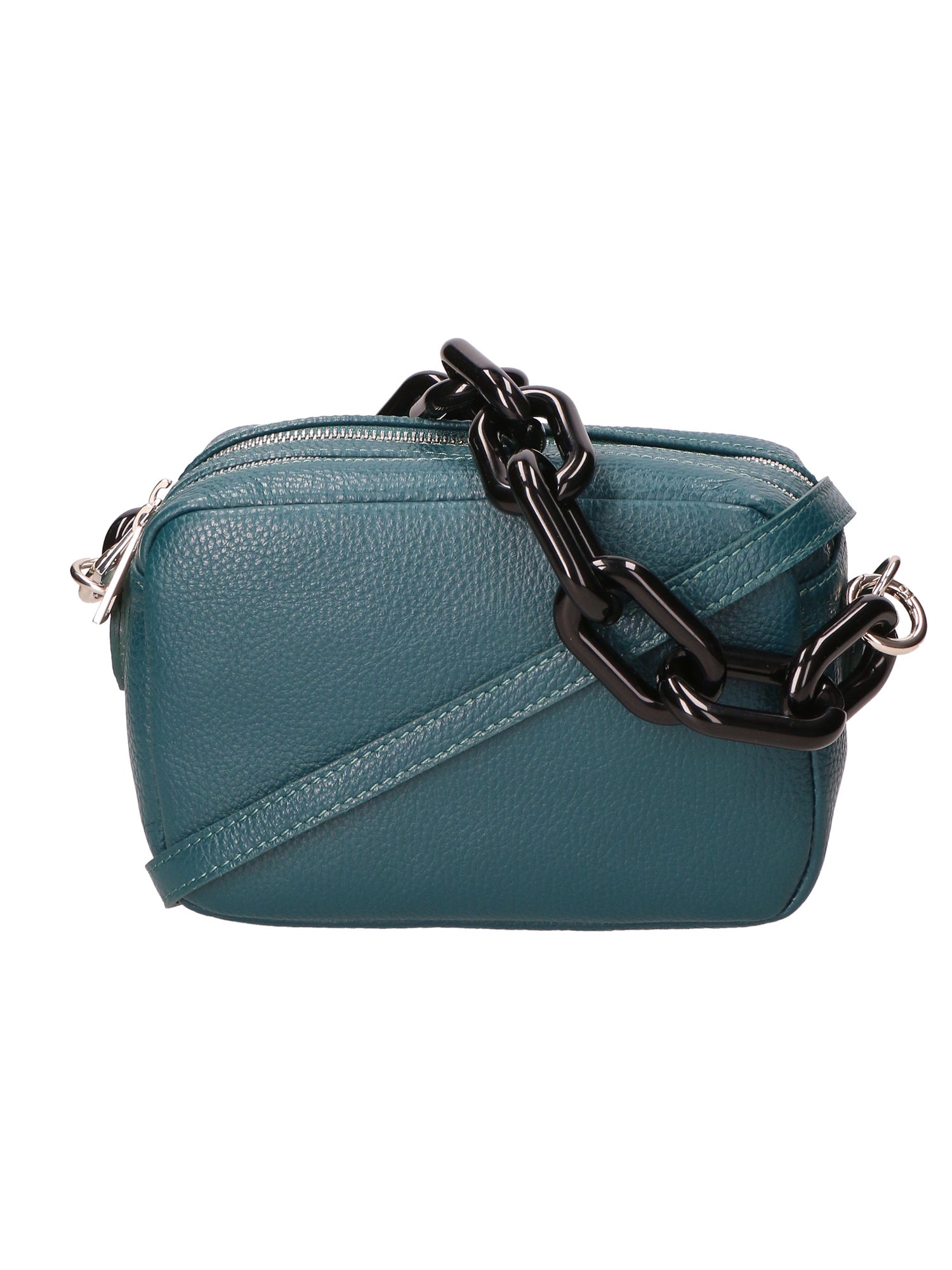 Barbara Borsa a spalla da donna Vera pelle 05706-D33 PETROLIO Gave Lux
