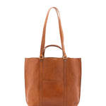Borsa a spalla unisex in vera pelle Made in Italy 4610-MIELE Alessia Firenze