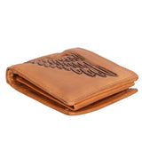 Portafoglio uomo in vera pelle RFID HILB-6404EAGLE-CUOIO Hill Burry
