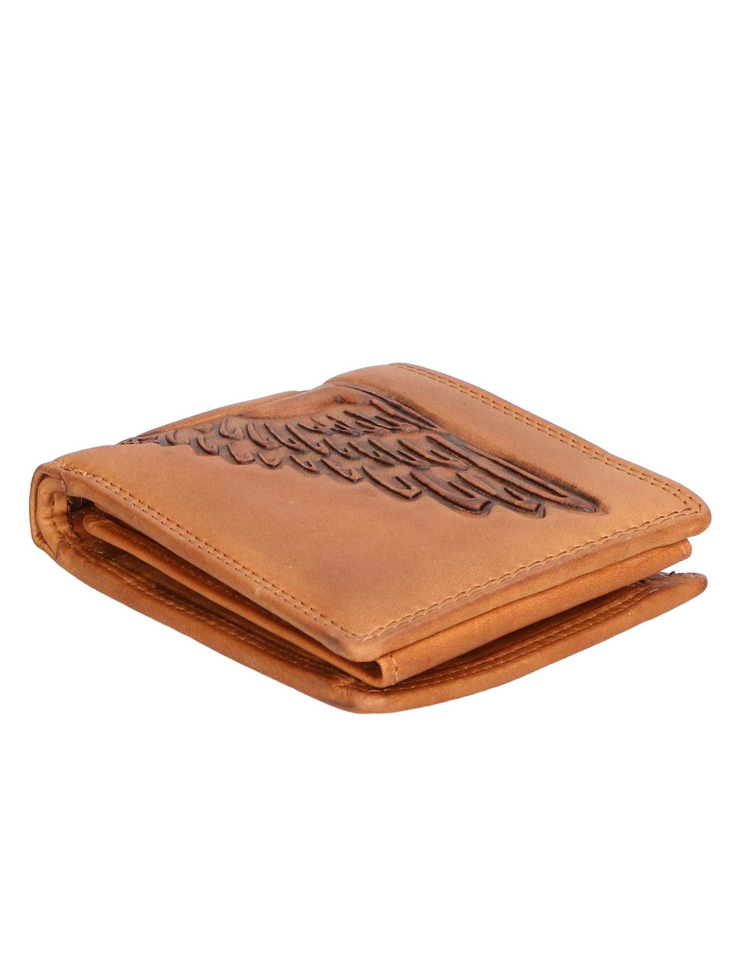 Portafoglio uomo in vera pelle RFID HILB-6404EAGLE-CUOIO Hill Burry