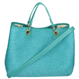 Borsa a mano da donna Paglia & Pelle MYB-05168-SS-179+D30 ACQUA My Best Bag