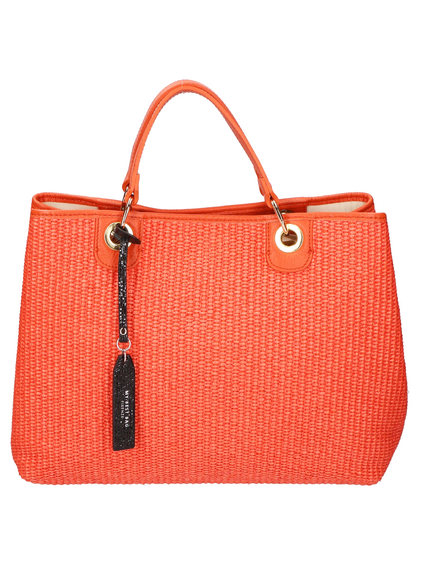 Borsa a mano da donna Paglia & Pelle MYB-05168-SS-524+D35 ARANCIONE My Best Bag