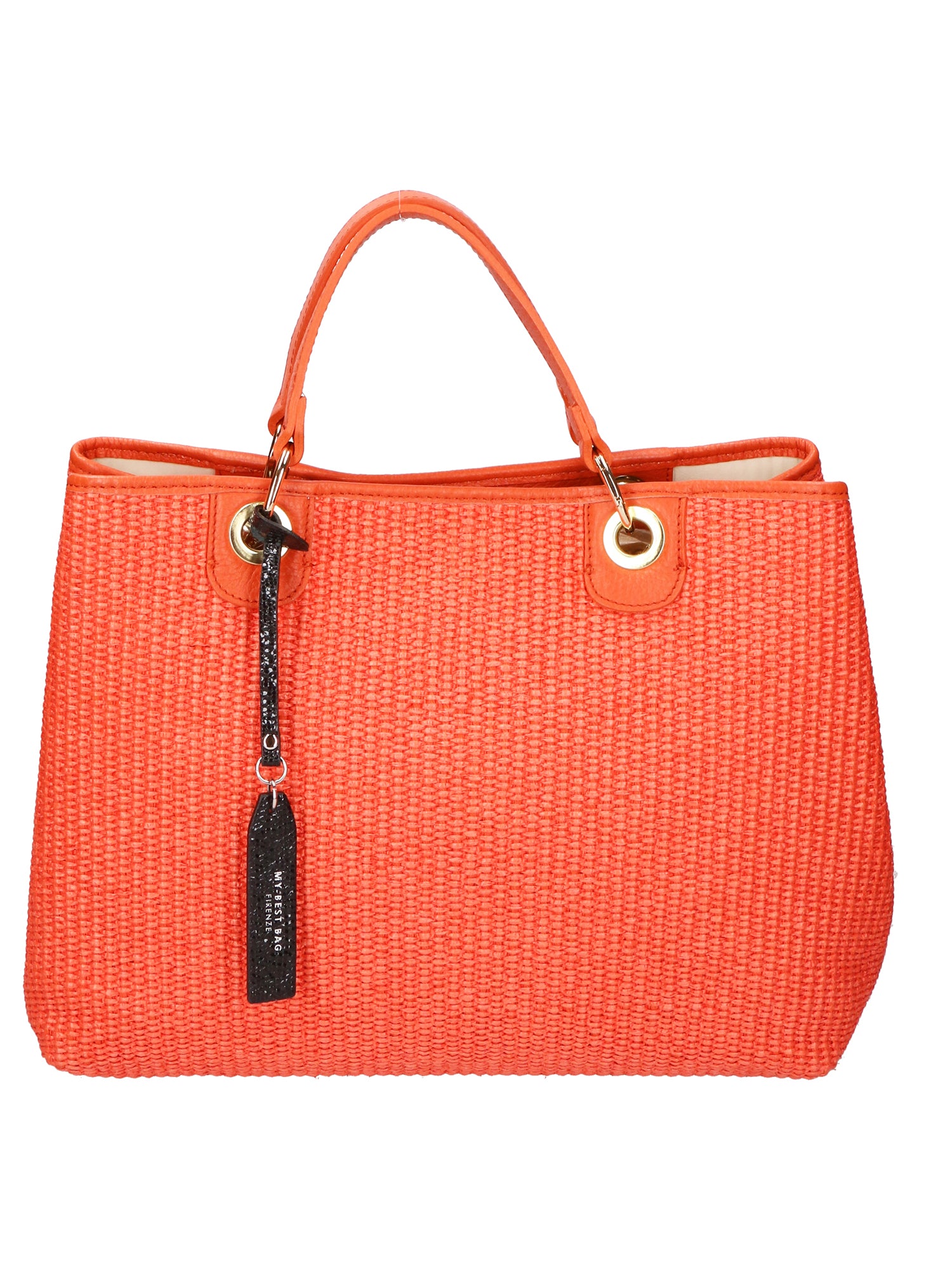 Borsa a mano da donna Paglia & Pelle MYB-05168-SS-524+D35 ARANCIONE My Best Bag
