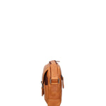Borsa a tracolla da uomo Vera pelle RFID HILB-HT05-CUOIO Hill Burry