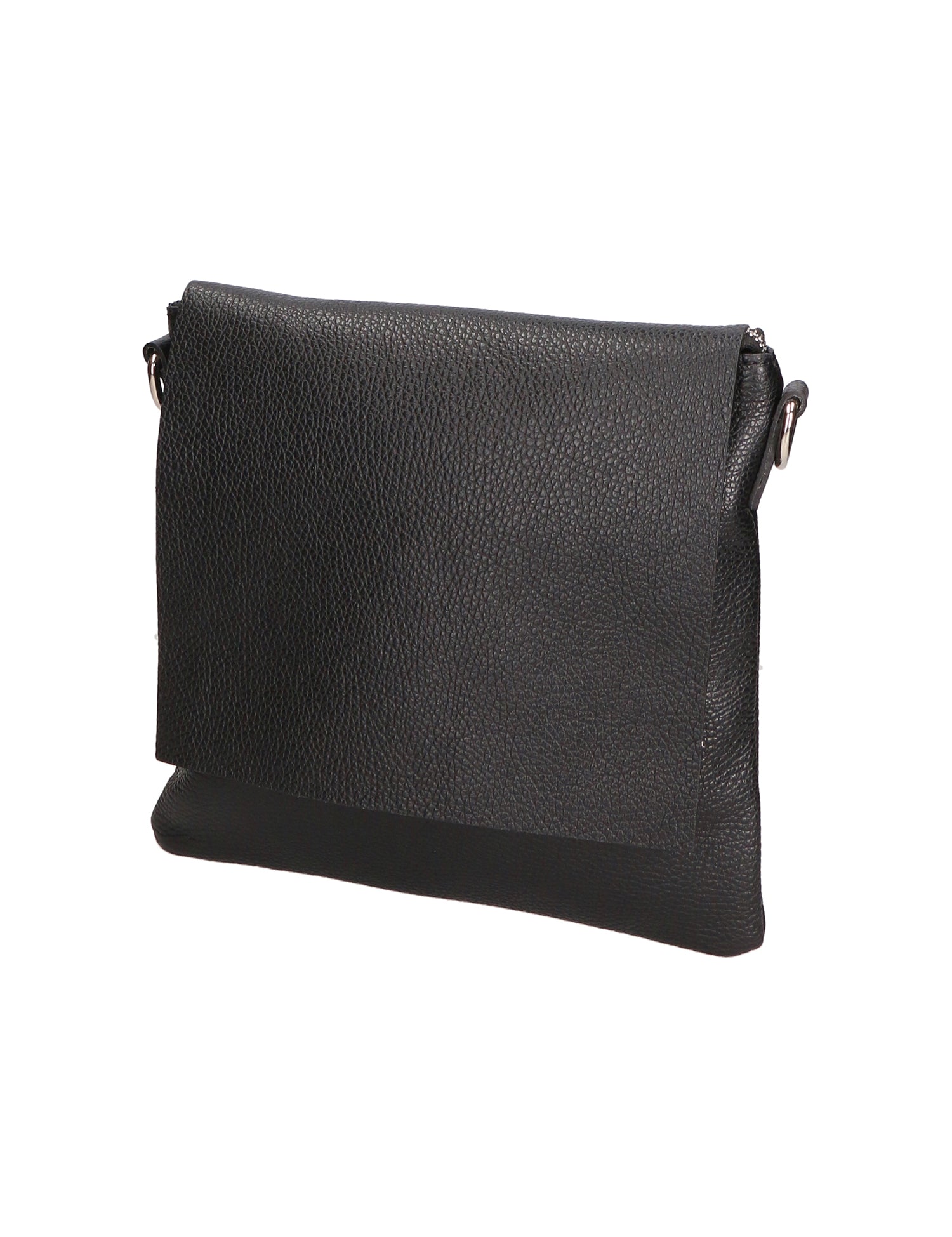 Gemma Borsa a tracolla da donna Vera pelle 05938-D28 NERO BLACK Gave Lux