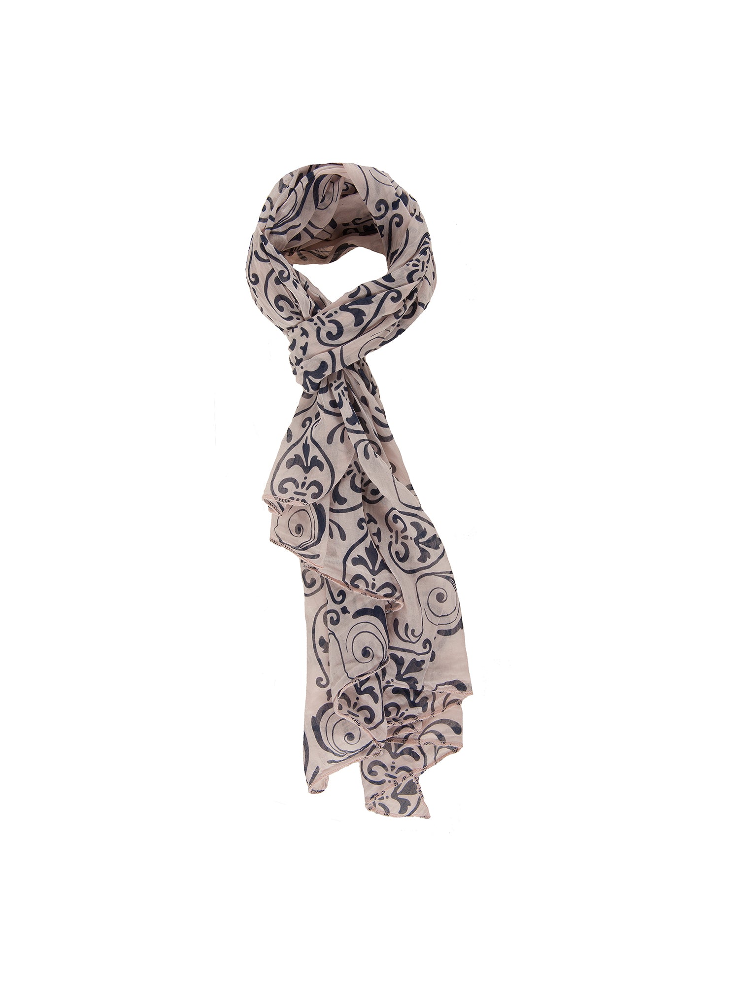 Cotone e Seta L1001-ROSA Foulard unisex Sahara Gave Lux