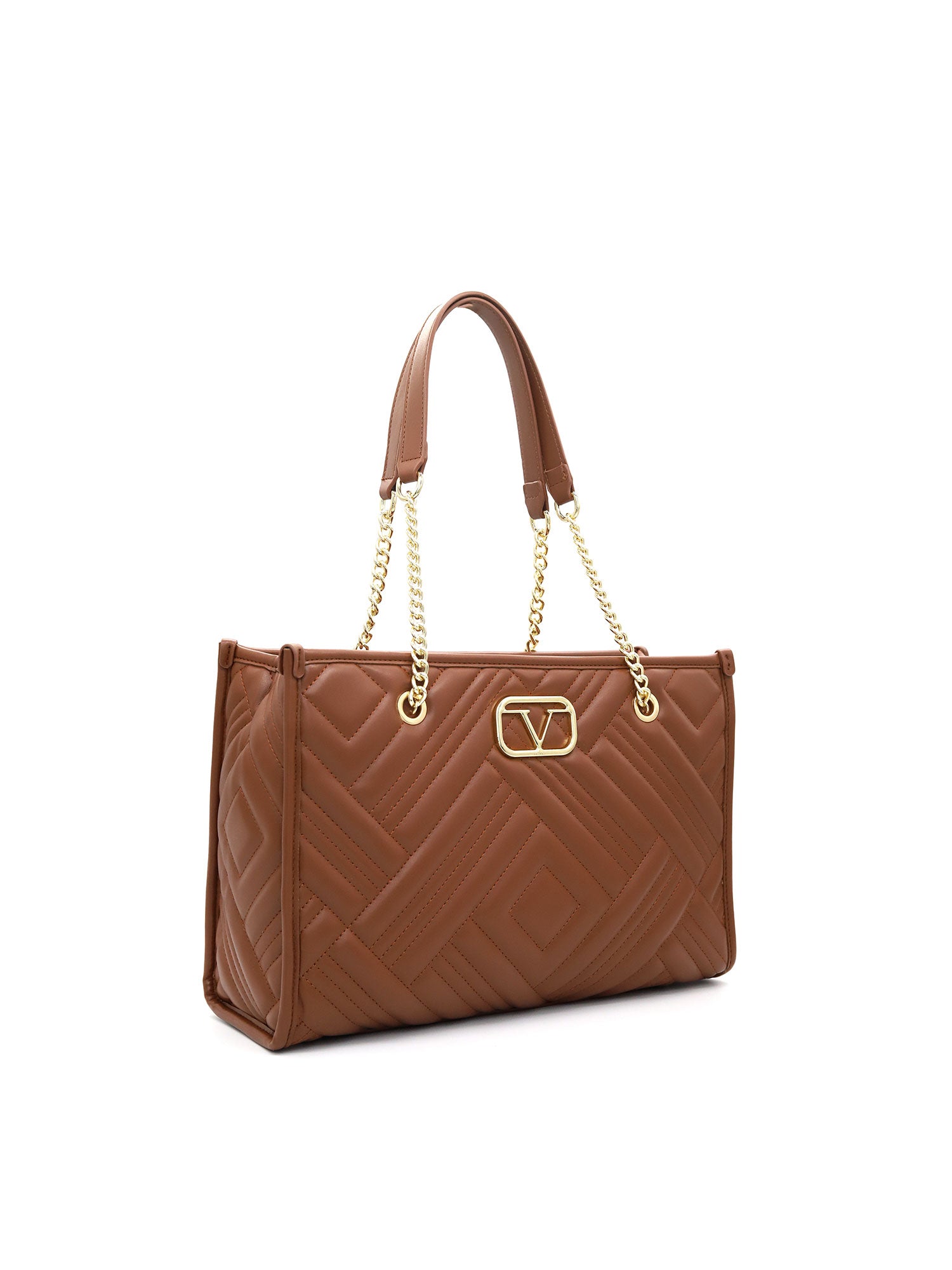Paris Borsa Shopper da donna Ecopelle VT-201-MARRONE 19V69 Italia