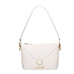 Solara Elite Borsa a tracolla donna Vera pelle B17206-BIANCO Braccialini