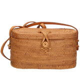 Leda Borsa a tracolla da donna Rattan 88022-MIX Gave Lux