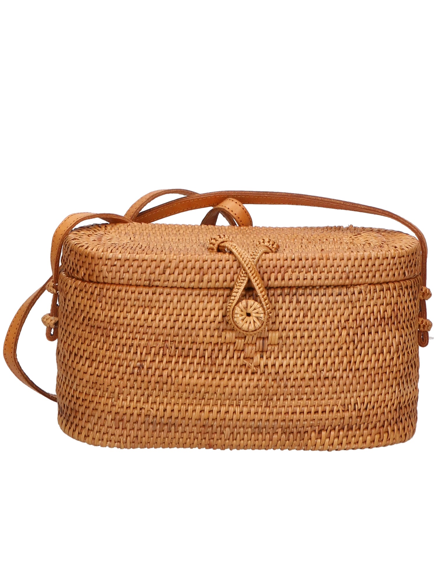 Leda Borsa a tracolla da donna Rattan 88022-MIX Gave Lux