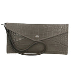 Noemy Borsetta portafoglio da donna Vera pelle 522015-GRIGIO GREY Gave Lux