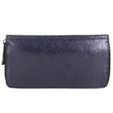 Phoebe Portafoglio da donna Vera pelle 528071-BLU DARK BLUE Gave Lux