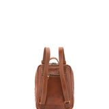 Unisex Backpack In Genuine Leather Made in Italy 27x36x8 cm