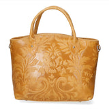 Enza Women's Handbag in Genuine Leather Made in Italy 27x32x13 cm