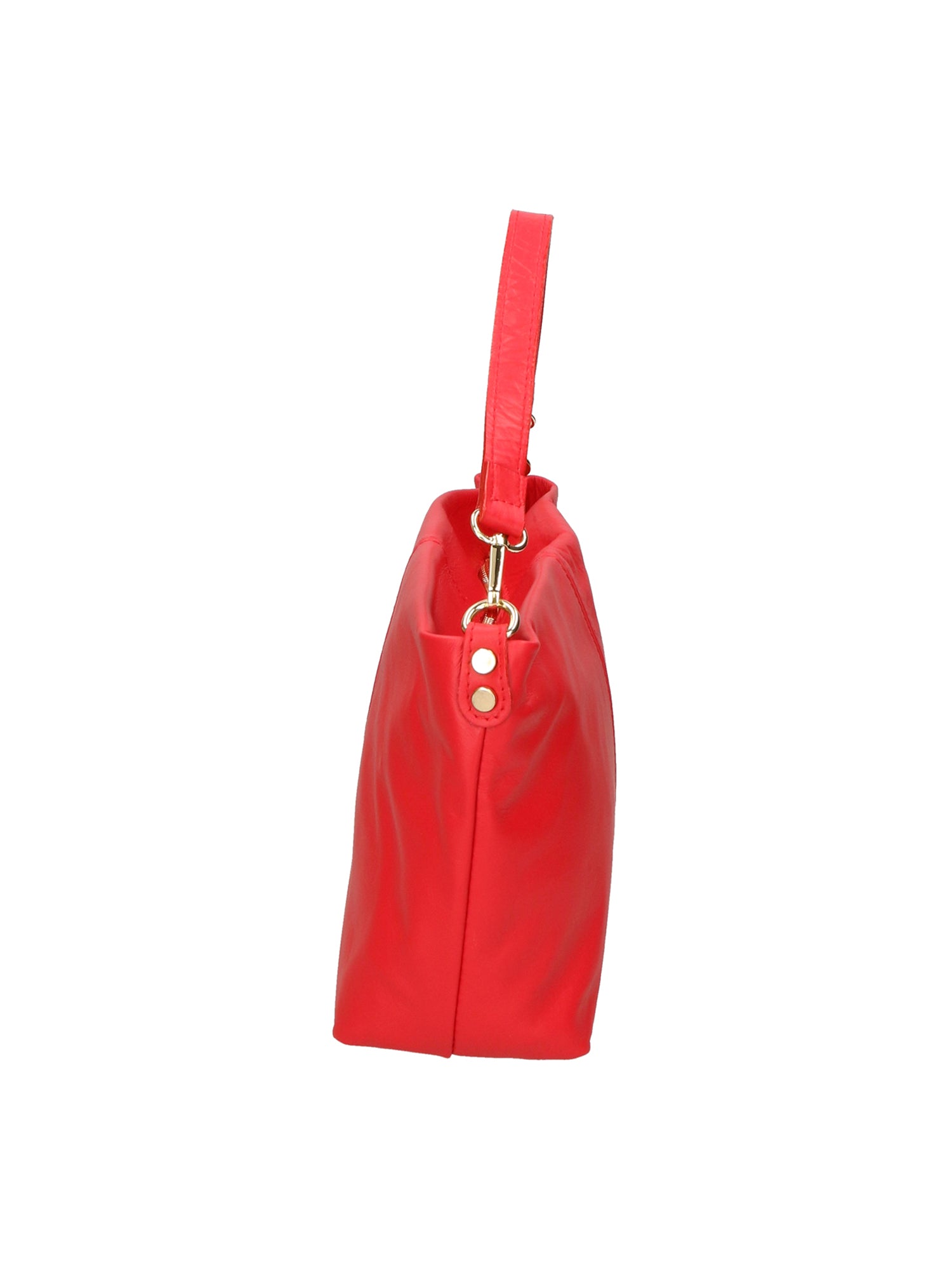 Ginevra Borsa a spalla da donna Vera pelle 05936-S58 ROSSO FUOCO Gave Lux