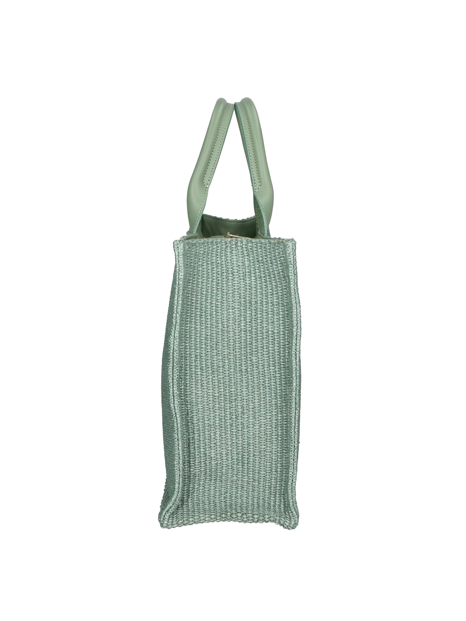 Borsa a mano da donna Misto pelle e tessuto MYB-05117-SS-331+S96 MENTA My Best Bag