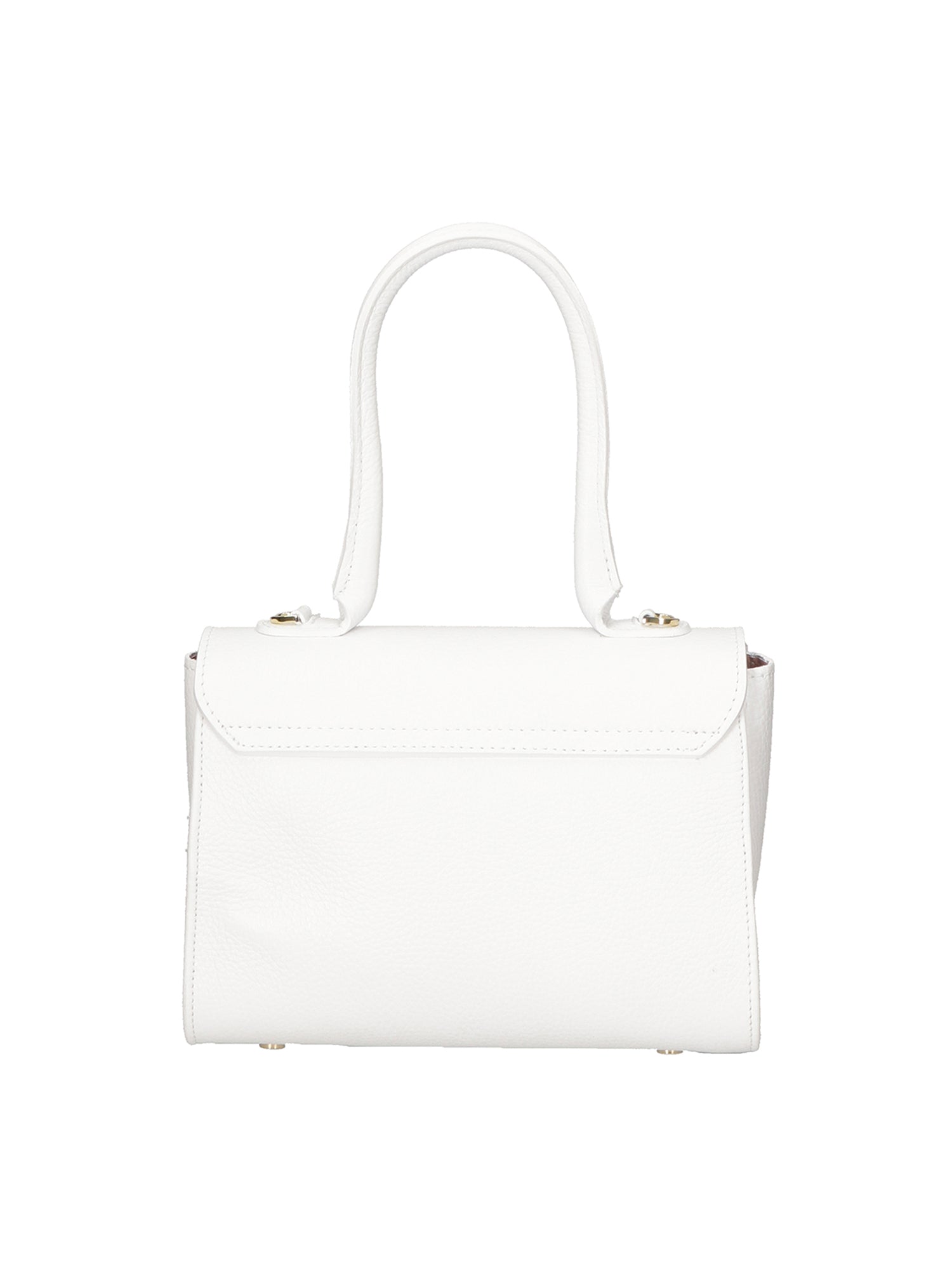 Borsa a mano da donna 100% vera pelle MYB-8030-FW-D01 BIANCO My Best Bag