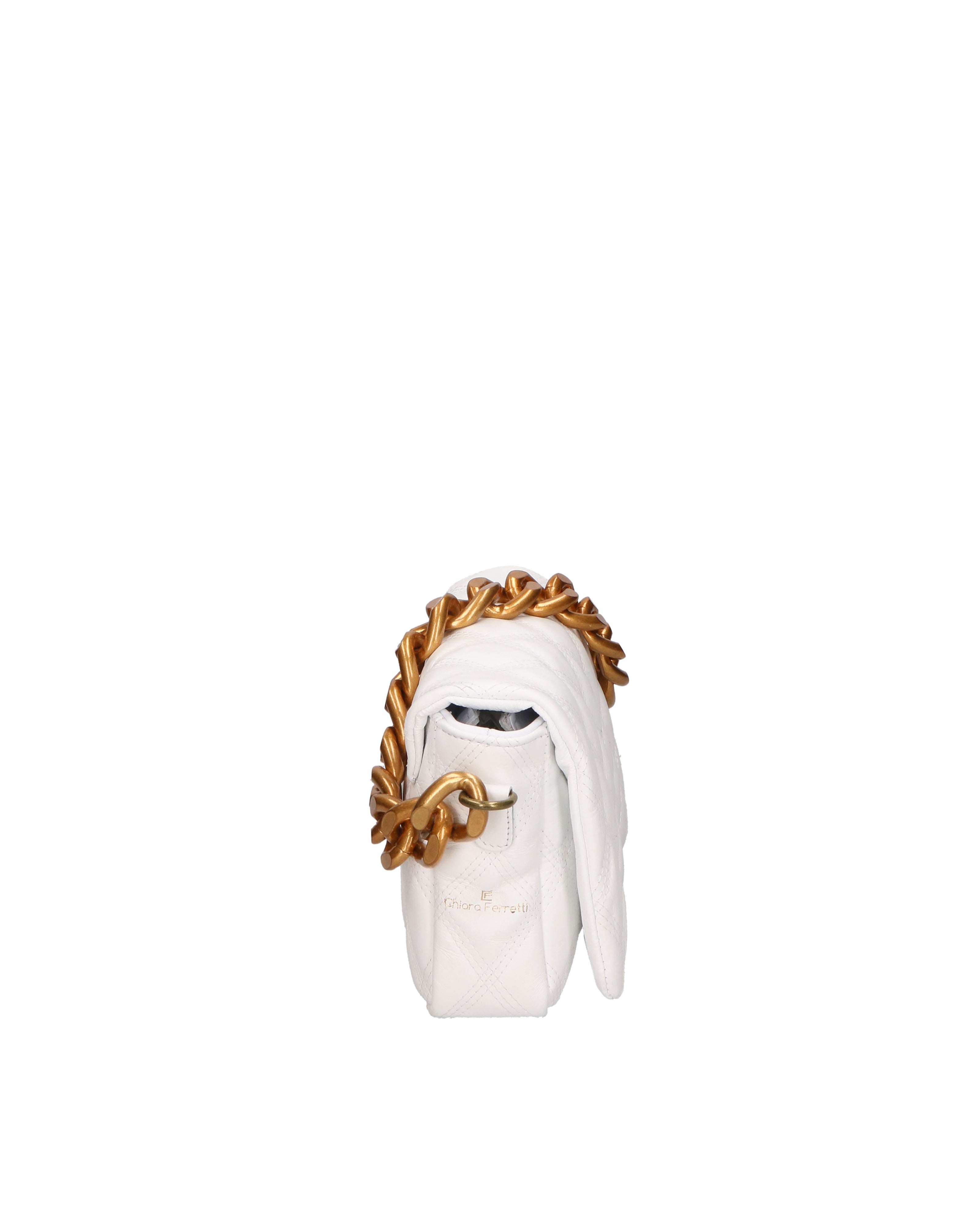 Novara Nova Borsa a tracolla da donna Vera pelle 04539-S01 BIANCO Chiara Ferretti